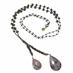 Catherine Page | Marin Long Stone Necklace